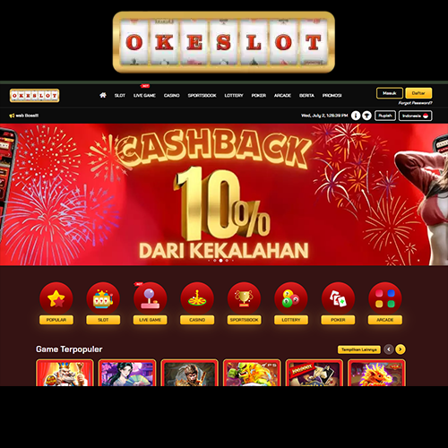 OKESLOT @ Login Link Resmi Situs Slot Gacor 777 Mudah Menang
